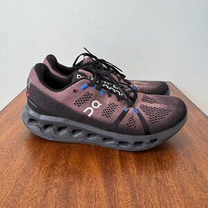 On Running On Cloundsurfer in Black/Cobalt